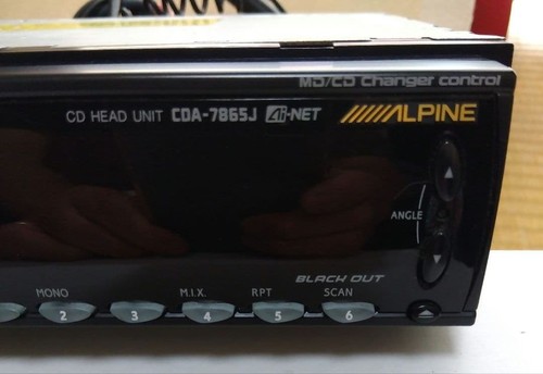 Alpine cda 7865j 1din - alpine, cd