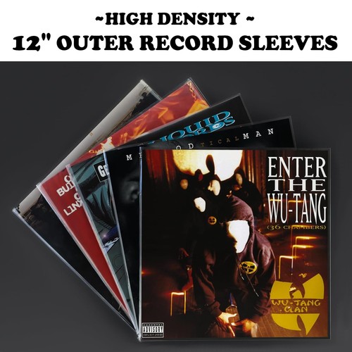 Inch outer record sleeves - 12,
