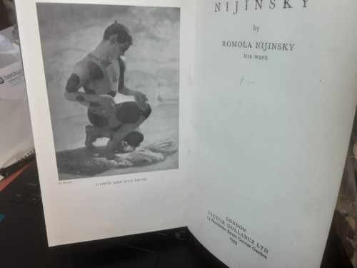 Nijinsky his wife romola - by,