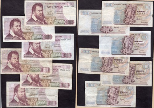 Belgium x 100 francs - (np), belgium.