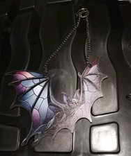 Gothic Hanging Bat Plaque