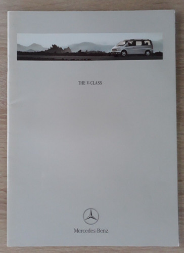 Mercedes benz class - v-class, brochure