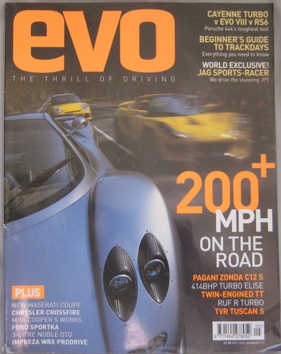 Evo may 2003 featuring tvr - evo,