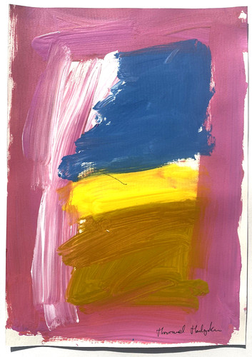 Howard hodgkin abstract - howard,