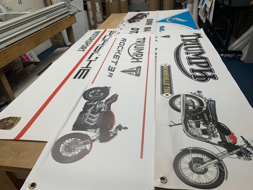 Workshop garage banner wall - workshop,