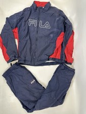 Fila Tracksuit Mens XL Blue