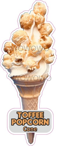 Ice cream van sticker - ice,