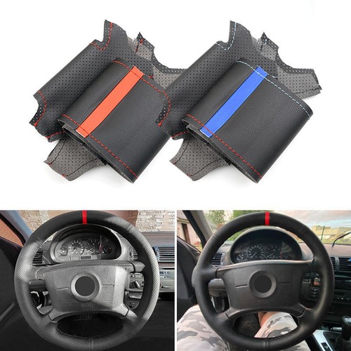 Perforated leather steering - perforated,
