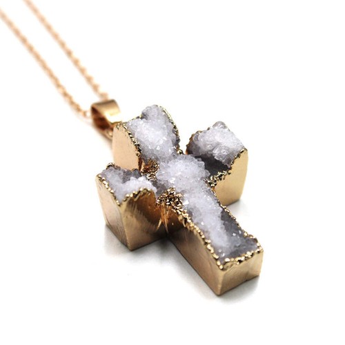 Northrune agate crystal - agate, cross