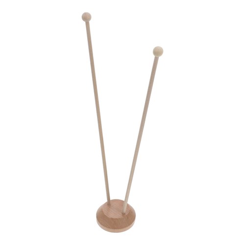 Wooden desk flag holder for - ,