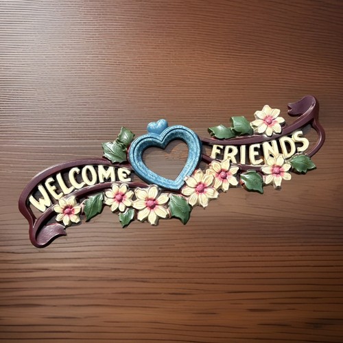 Vintage welcome friends - vintage, ‘welcome