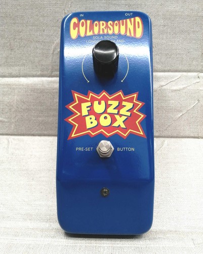 Colorsound fuzzbox distortion - fuzzbox,