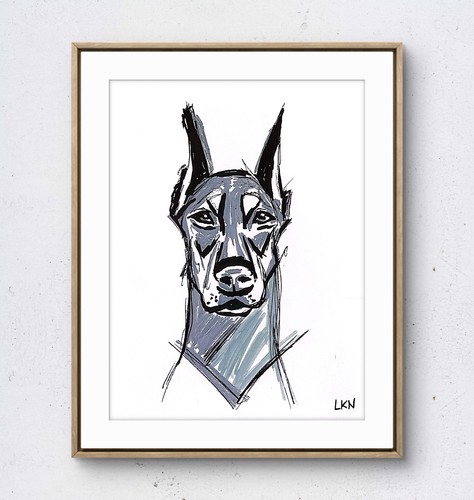 Laeknapes doberman 12x9 - laeknapes,