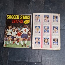 2 x 1970s Football Sticlker Albums FKS 1977-78 incomplete + 1 with 441 Stickers