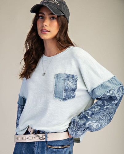 Easel women paisley - easel, bandana