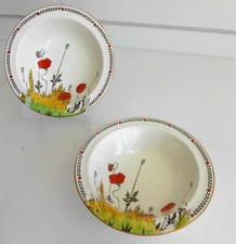 Crown Ducal Ware Orange Poppy