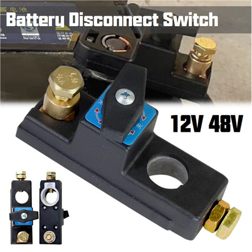 Car battery disconnect switch - battery,