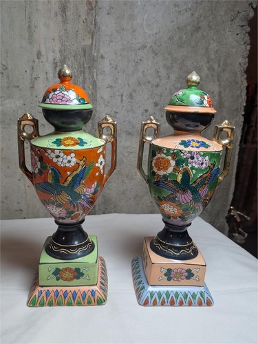 Vintage enameled japanese - vintage,