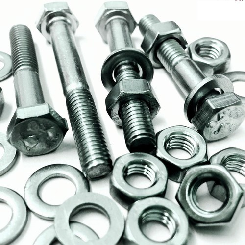 M20 part threaded - threaded, zinc