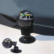 Car Compass 360 Degree Rotation Vehicle Navigation Ball Shaped with Suction Cup