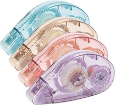 Glue Roller, 4 Pack Double Sided Tape Dispenser, Scrapbooking Supplies, Glue Ta