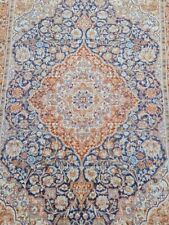 Vintage 1970s Persian Silk Rug