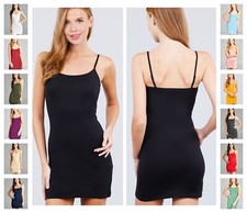 COTTON SPANDEX EXTRA LONG CAMI