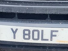 cherished number plates on