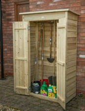 4x2 wooden garden shed - shed, overlap