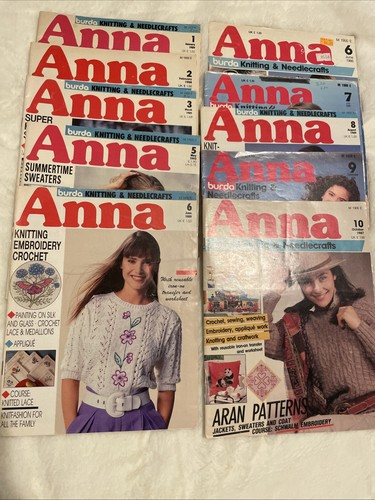 Anna magazine burda knitting - anna,