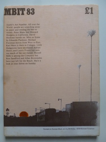 Martin bax editor ambit - –,