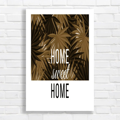 Tropical botanical home sweet - home,