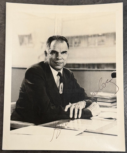 Glenn seaborg signed photo - signed,