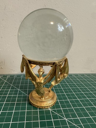 Crystal ball franklin mint - franklin,