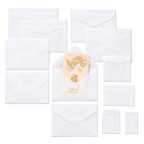 50pcs pack simple - simple, vellum