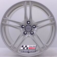 R464W SWAP for Ours AUDI R8 V8 4X 19" GENUINE 5 TWIN SPOKE WHITE ALLOY WHEELS