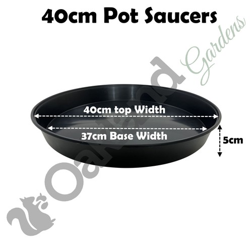Plant pot saucers - pot, round