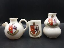 Goss/Crested China x3 all with