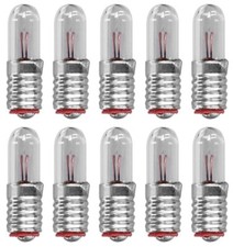 10x Miniature Lamp E5 Bulb