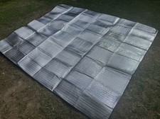 Large thermal reflective foil mat - Camping, Loft, Shed - 193 x 244 cm