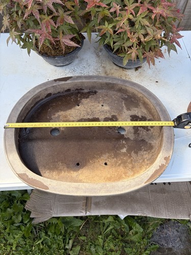 Large handmade ceramic bonsai - handmade,