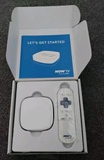 Brand New Boxed NOW TV Box 2400SK Streaming White Unit With Remote Control
