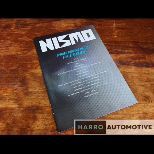 Vintage nismo parts catalog - parts, /