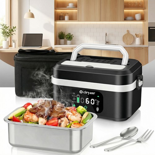 Heated lunch box cordless - heated,