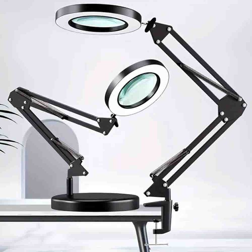 10x led magnifier glass - led, desk