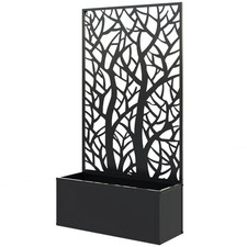 Outdoor Metal Planter with