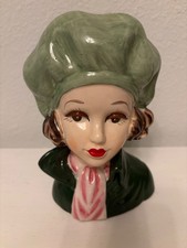 Vintage Large Ceramic Green