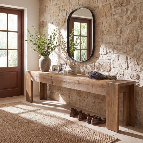 Solid wood entryway - 70.87",