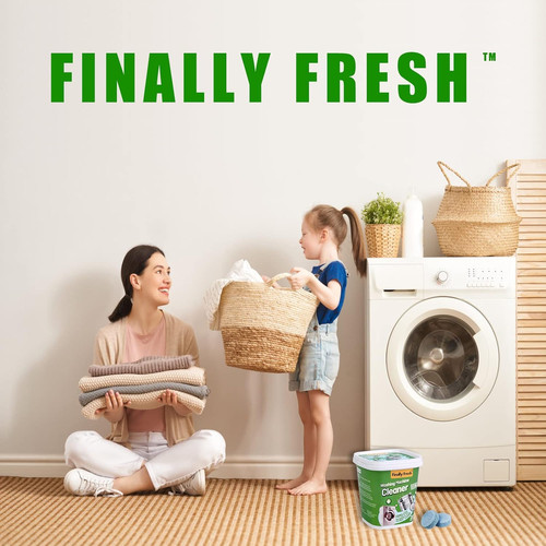 Finally fresh washing - finally, machine