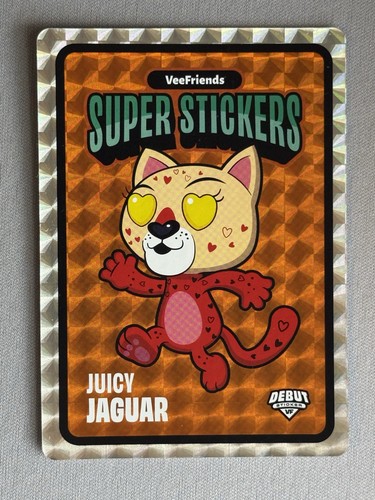 Juicy jaguar super stickers - juicy,